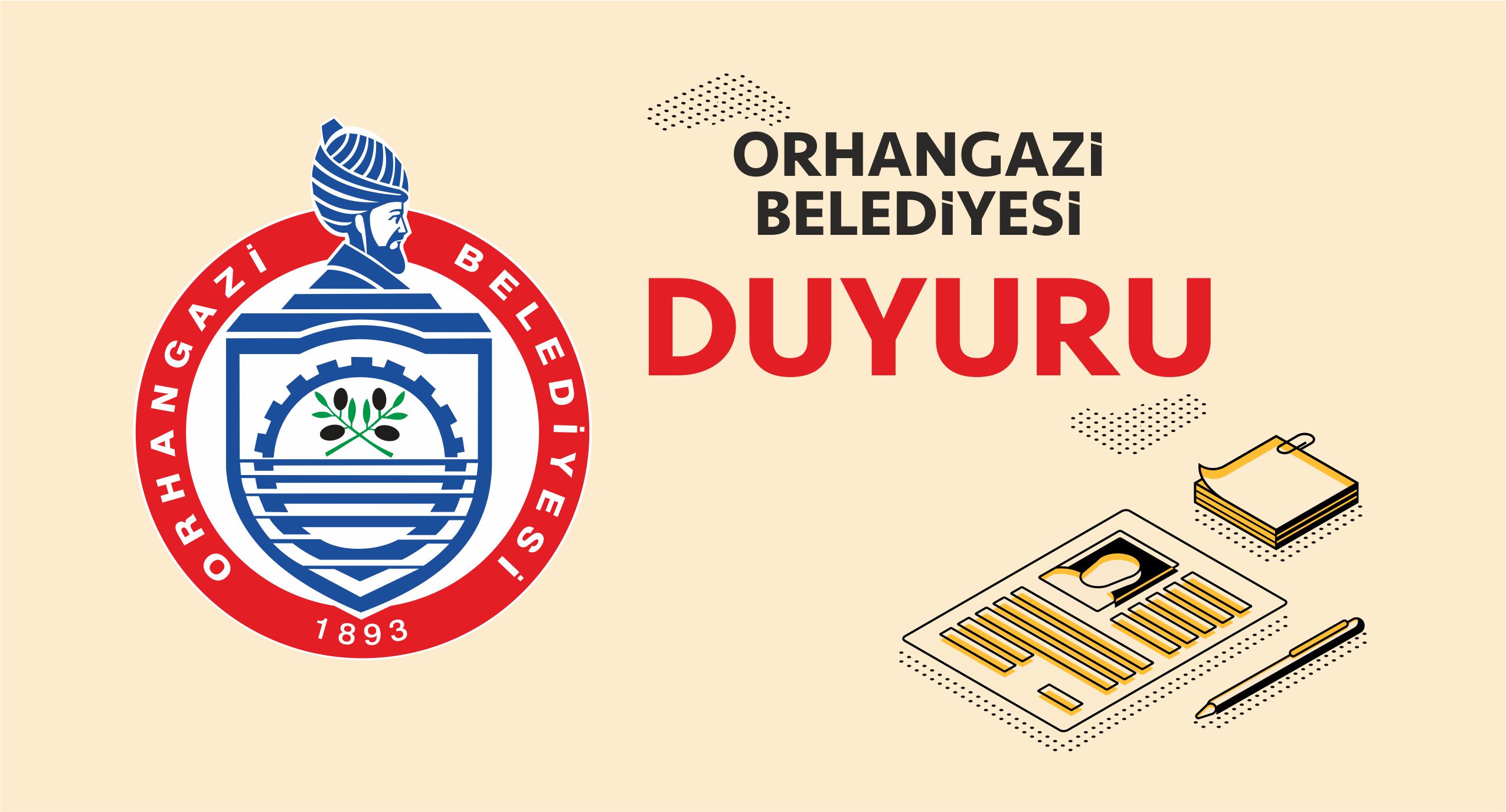 ORHANGAZİ BELEDİYESİ DESTEK HİZMETLERİNDEN DUYURU